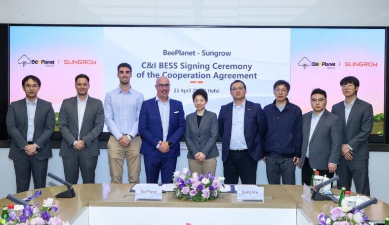 Sungrow y BeePlanet Fortalecen su Alianza para Impulsar el Almacenamiento Energético en Europa