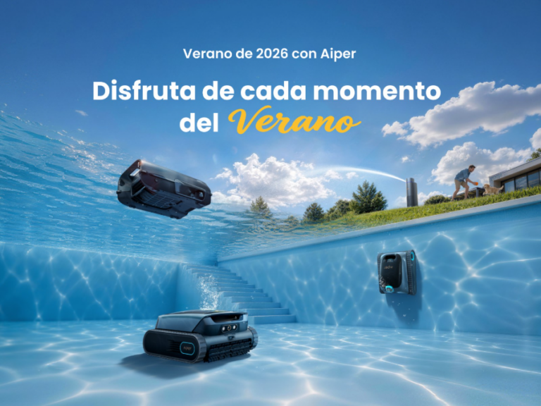 Aiper Presenta Su Oferta de Verano con Descuentos de Hasta el 35% en Robots Limpiapiscinas