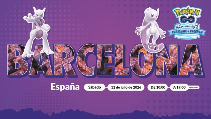 Barcelona: Nueva Capital de las Comunidades de Pokémon GO en Barcelona se convierte el 11 de julio en la capital de las comunidades de Pokémon GO de Cataluña