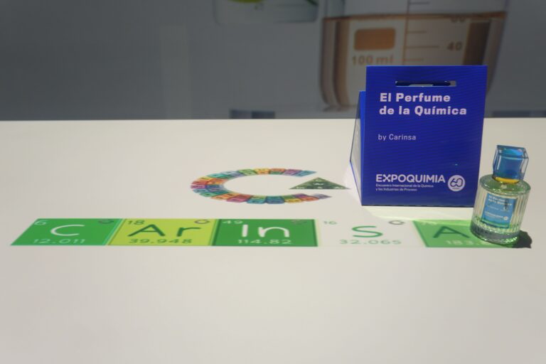 Carinsa Lanza «El Perfume de la Química» para Celebrar el 60 Aniversario de Expoquimia