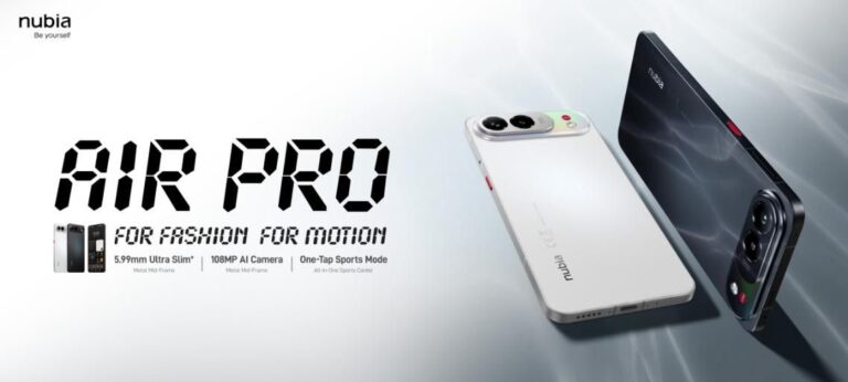 Nubia Air Pro: El Smartphone que Redefine el Diseño Ultrafino en España