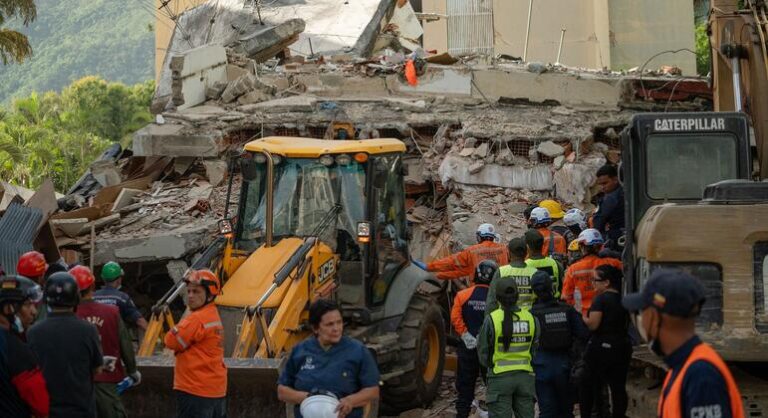 Rescatistas Internacionales Se Unen en la Búsqueda de Víctimas en Venezuela Tras la Tragedia