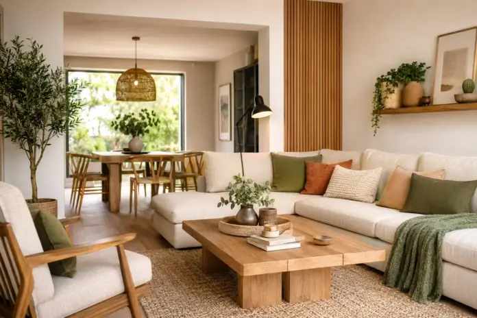 Combinación de Madera y Colores para Crear Espacios Cálidos 🔴Combinar madera y colores para espacios cálidos