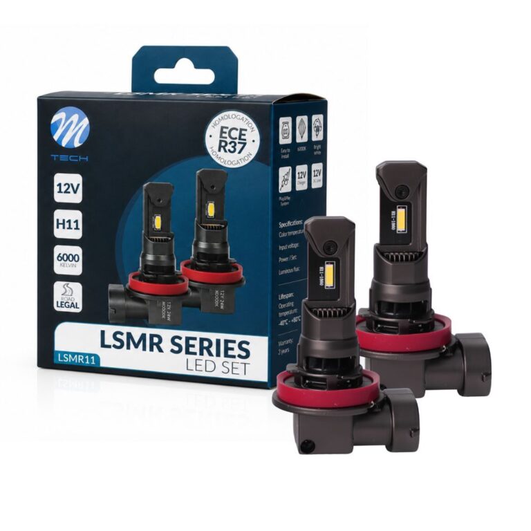 M-TECH Lanza el Primer Retrofit LED H11 con Homologación UNECE R37