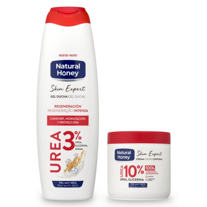 Natural Honey Expande Skin Expert Con Urea y Refuerza la Natural Honey amplía Skin Expert con Urea y refuerza la tendencia que lleva el skincare facial al cuidado corporal