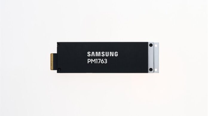 Samsung Inicia la Producción en Masa del SSD PM1763 Optimizado Samsung Begins Mass Production of PM1763 SSD Optimized for Next-Generation AI Infrastructure – Samsung Global Newsroom