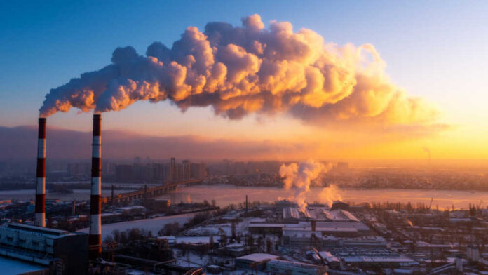 Aumento del 0.3% en las Emisiones de Gases de Efecto Smoke from chmineys.
