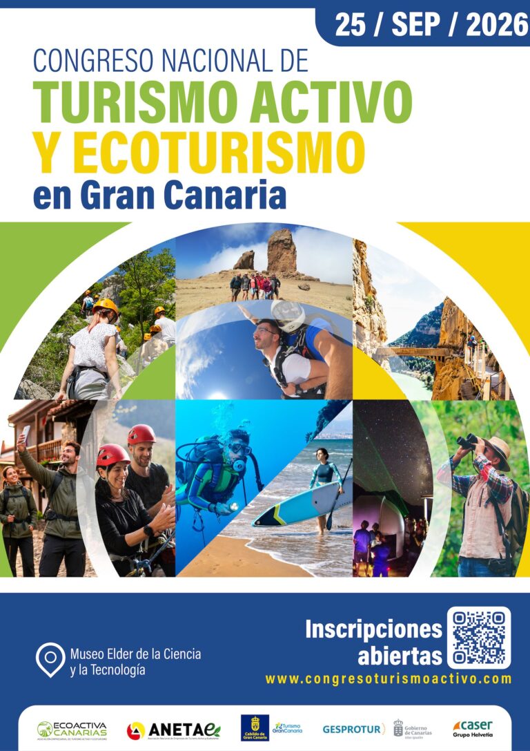Congreso Estatal de Turismo Activo y Ecoturismo 2023 en Canarias