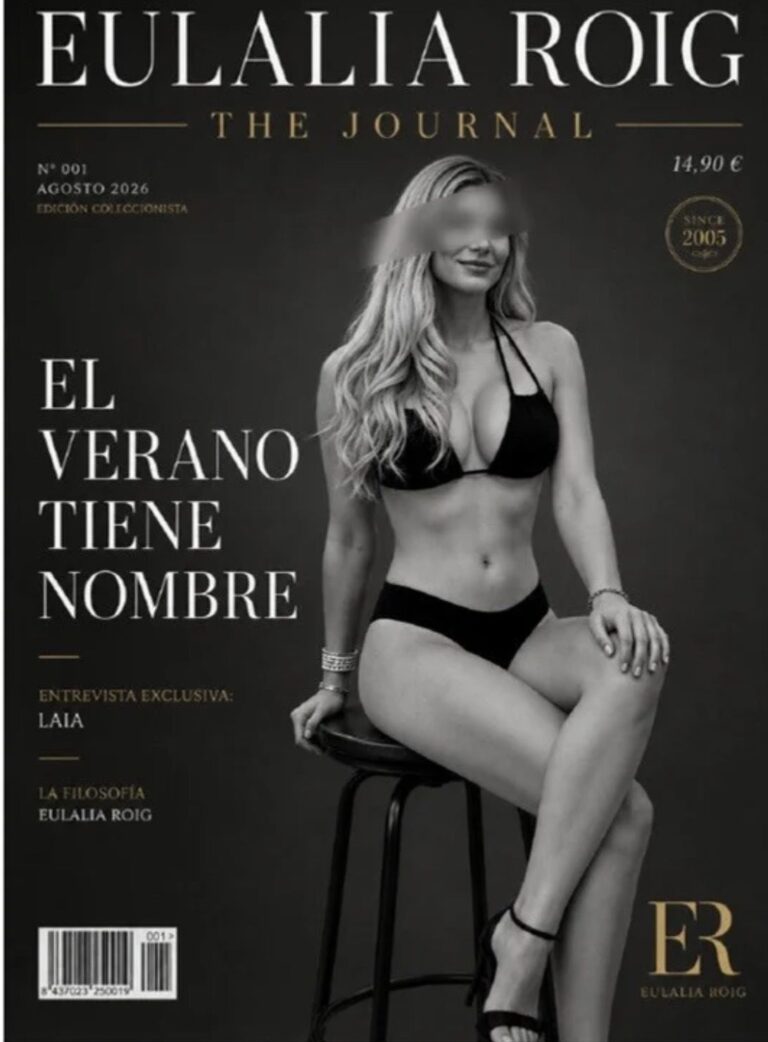 Eulalia Roig Presenta ‘The Journal’, Una Revista Digital Mensual de Entrevistas y Fotografía Editorial