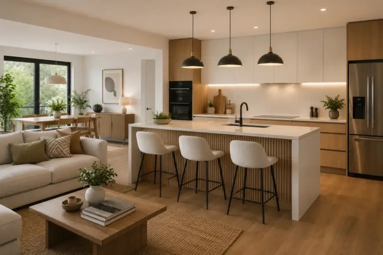 Cocina Abierta al Salón: Distribución, Ventajas e Ideas para Aumentar Luz y Espacio