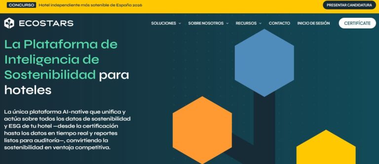Concurso de Ecostars para Reconocer el Hotel Independiente Más Sostenible de España