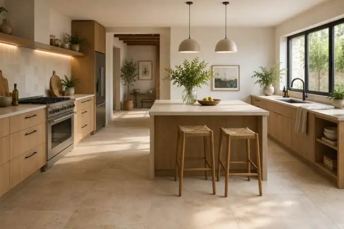 Elige el Suelo Ideal para Tu Cocina: Resistencia, Limpieza y 🔴Suelos para cocinas: qué suelo elegir según resistencia, limpieza y estilo
