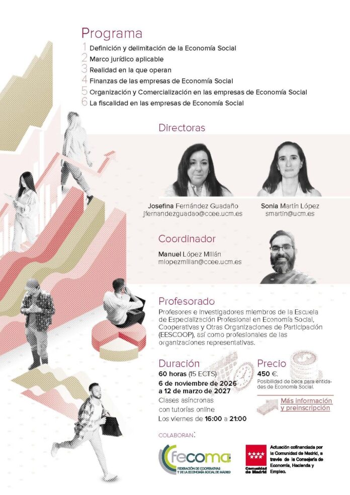 Formación para el Trabajo y el Emprendimiento en Economía Social: Formarse para trabajar y emprender en Economía Social: dos programas universitarios con matrícula abierta