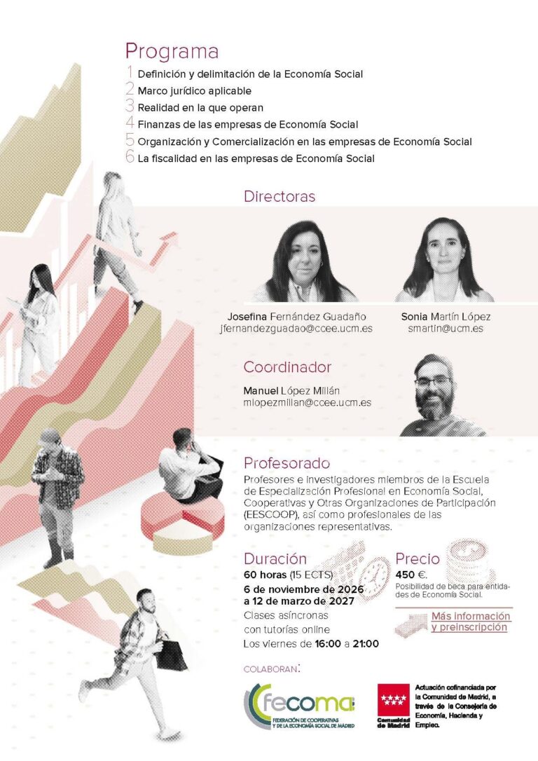 Formación para el Trabajo y el Emprendimiento en Economía Social: Programas Universitarios con Matrícula Abierta