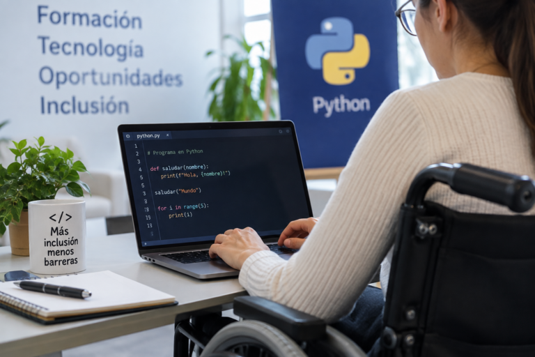 Fundación VASS Impulsa la Inclusión con Formación Gratuita en Python para Personas con Discapacidad