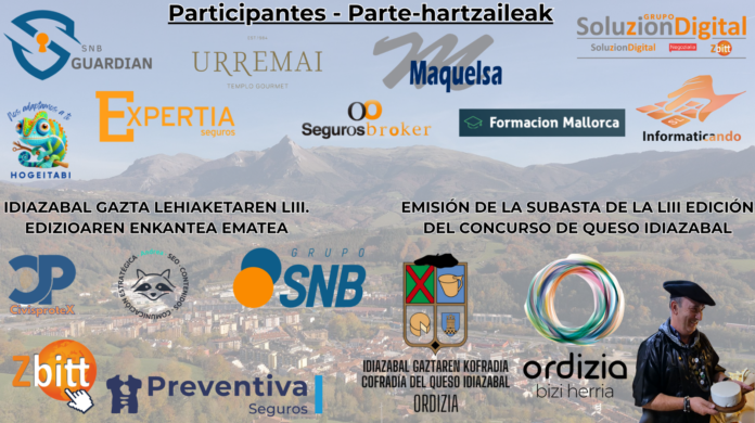 La Subasta del Queso Ganador de Ordizia Llega a los La subasta del queso ganador de Ordizia alcanza los 5.400 euros con la puja online