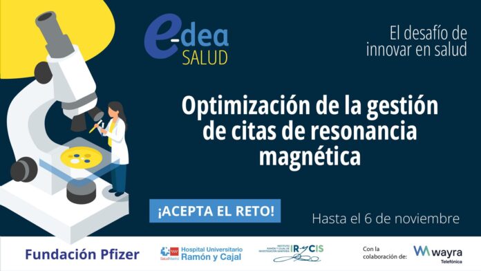 Colaboración Innovadora para Optimizar la Gestión de Citas de Resonancia La Fundación Pfizer y el Instituto Ramón y Cajal de Investigación Sanitaria buscan soluciones innovadoras para hacer más eficiente la gestión de citas de resonancia magnética nuclear