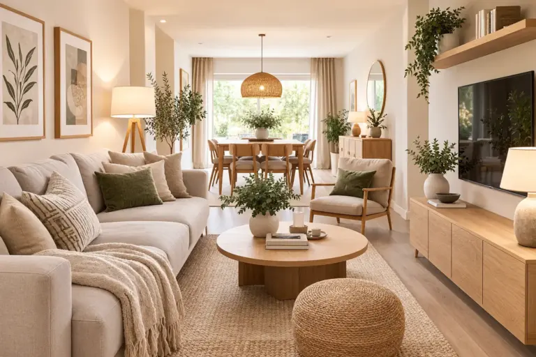 Cómo Transformar un Salón Comedor Rectangular de 20 Metros: Distribución, Muebles e Ideas para Aprovechar el Espacio