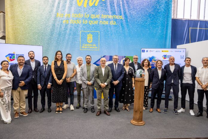 Gran Canaria Inicia la Ruta hacia un Mundial 2030 de Gran Canaria enciende la mecha de un "Mundial 2030 de Valores" junto a sedes del Mundial