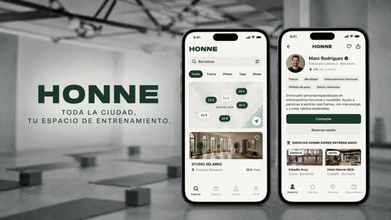 HONNE Pro: El Nuevo Marketplace que Une a Entrenadores Independientes con Nuevos Clientes