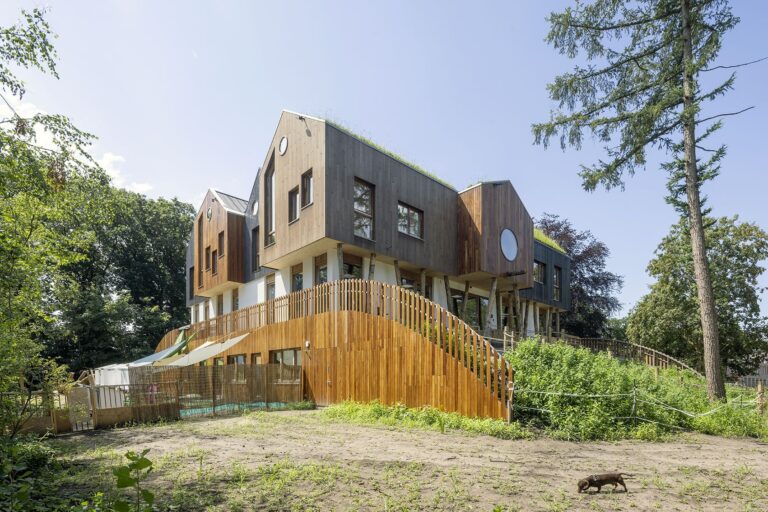 MOSO® Bamboo Impulsa la Construcción Biobasada en una Nueva Guardería en los Países Bajos