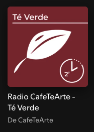Radiotea: La Nueva Onda de Cafetearte.es con Playlists de Spotify Cafetearte.es lanza Radio CaféTéArte, playlists de Spotify a la medida del tiempo de infusión del té