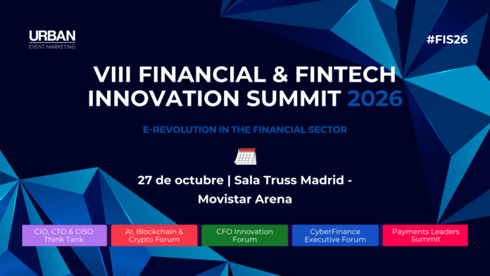 Reunión de Instituciones Financieras en la VIII Edición del Financial Las instituciones financieras líderes del país se dan cita en la VIII edición del Financial & Fintech Innovation Summit el próximo 27 de octubre en Madrid