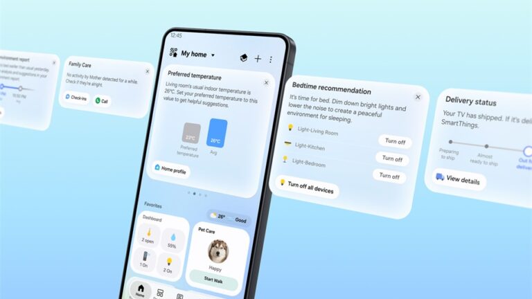 Samsung Presenta ‘SmartThings Now’ en Actualización de Plataforma que Mejora la Experiencia del Usuario